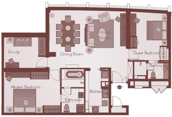 Oakwood Residence Shanghai Exterior foto