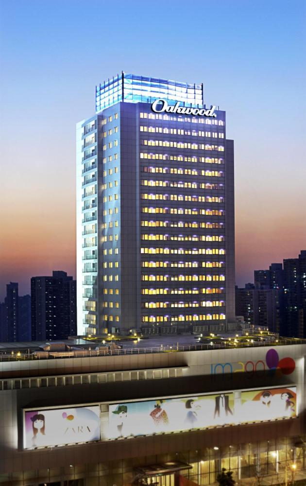 Oakwood Residence Shanghai Exterior foto